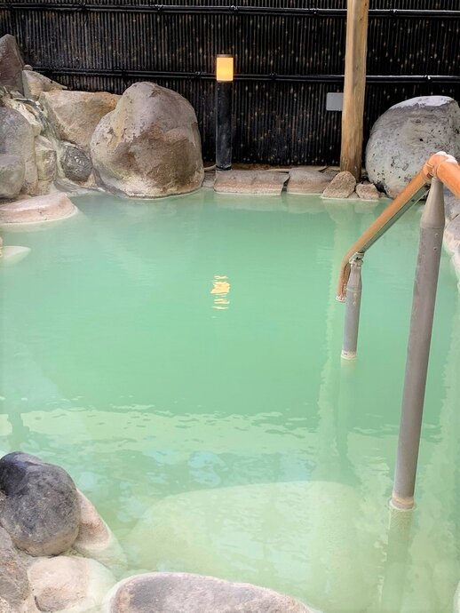 【ONSEN】日本で４番目に濃い硫黄温泉（コバルトグリーンの日）　